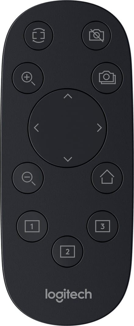 Logitech PTZ Pro 2 afstandsbediening RF Draadloos Webcam Drukknopen