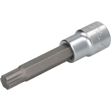 RIBE-inzetstuk TOPTUL 1/2 inch M12 lang (100mm)