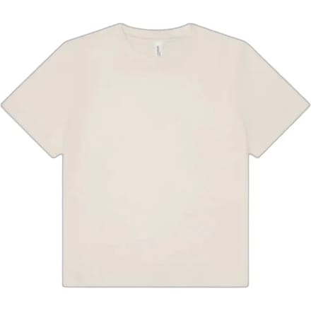 T-shirt dames Bella + Canvas Heavy Boxy