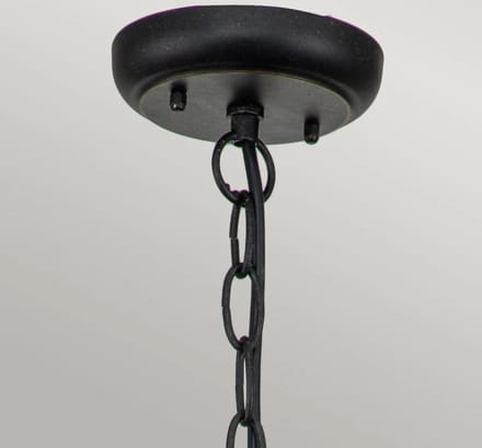 Elstead Lighting LED Buiten Hanglamp Baltimore | 1X E27 Max 60W | IP44 | Dimbaar | Weathered Bronze