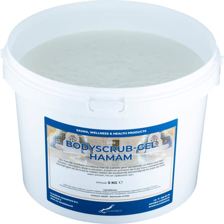 Luxe Verzorgende Bodyscrub-Gel Hamam - 5 KG - Hydraterende Lichaamsscrub