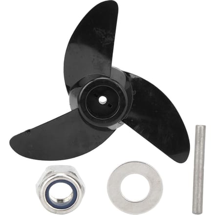 Borstelloze Hoge Paardenkracht 24V48V Elektrische Stuwkrachtgever Plastic Propeller Accessoire black