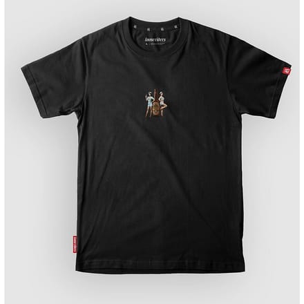 Loose Riders Beer Nurse Tech Tee zwart