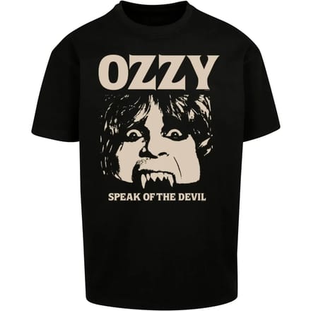 Dikke oversized T-shirt Merchcode Ozzy Osbourne - Speak Of The Devil