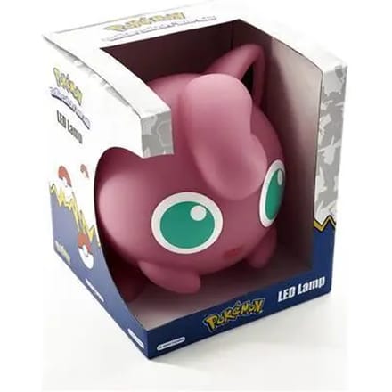 Teknofun Pokémon – Nachtlamp - Jigglypuff - 25 cm - 2 Lichtstanden
