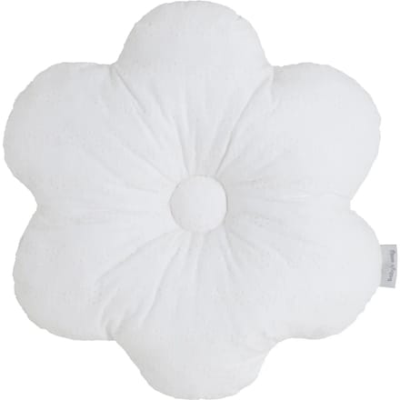 Baby's Only Sierkussen babykamer bloem Calm - Wit - 45x40 cm - Inclusief kussenvulling