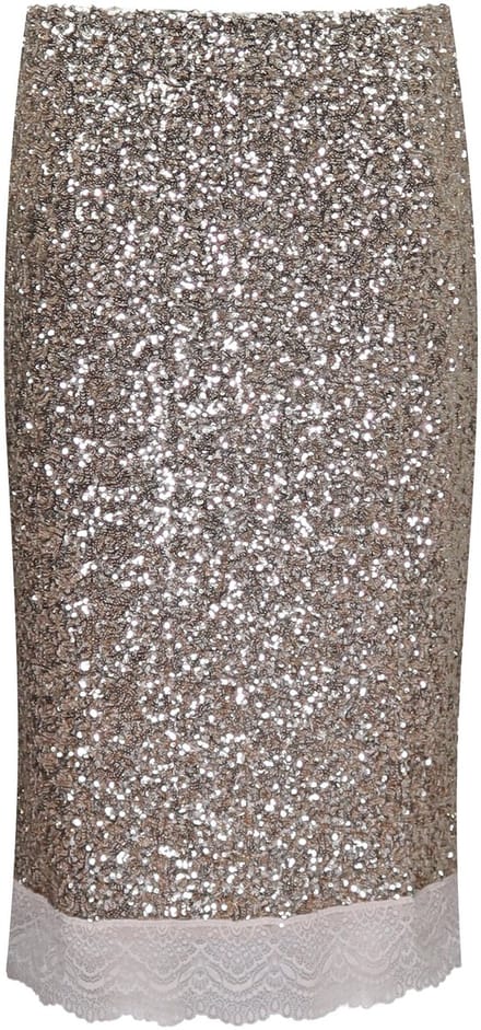 Princess goes Hollywood - pailletten midi rok - maat 42