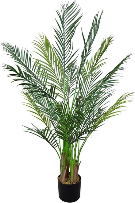 Kunstplant Areca-palm, kunstboom, 140 cm Decovego