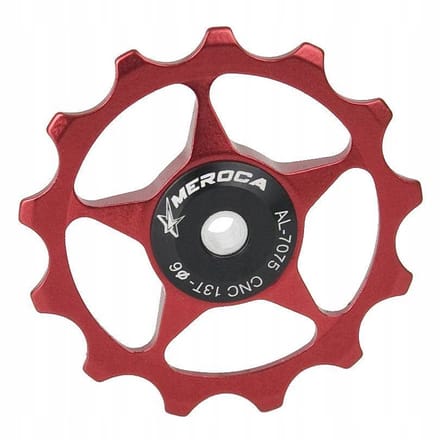 Meroca - Fietsonderdeel - 13T - Aluminium - Rood