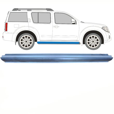 Reparatie dorpel voor Nissan Pathfinder R51 2004-2013 / Links = Rechts