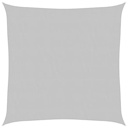 vidaXL - Zonnezeil - 3x3 - m - 100% - polyester - oxford - lichtgrijs