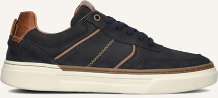 Mazzeltov Rome Sneakers - Nubuck - Heren - Blauw - Maat 45