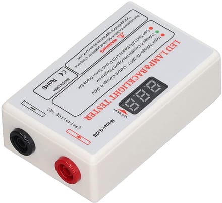 LED Tester - Sensor Tool - Onderhoud Lampen - Brede Spanning - 20x11x4 cm - zwart
