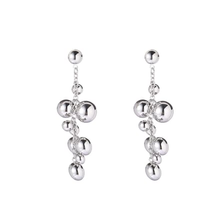 Day&Eve by Go Dutch Label Oorknoppen Ballen Slinger Zilver