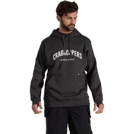 Craghoppers Heren Workwear Oulston Hoodie (Koolstofgrijs)