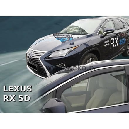J&J AUTOMOTIVE | Heko Deflecteurs d'air Déflecteurs de Vent Pour Lexus RX 4 5P. Berlina 2015-2022