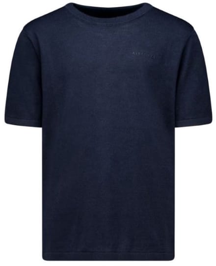 Knitted T-shirt Kinderen Dark Navy Blue 14