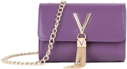 VALENTINO schoudertas avondtas Divina Clutch Viola paars