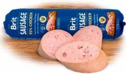 Brit Premium Sausage 95% Chicken 12 x 800gr