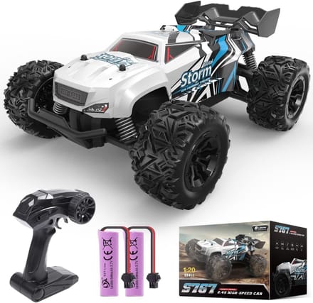 SCH® RC Auto Offroad - RC Auto - Wit - 22cm x 17cm x 10cm