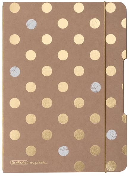 Herlitz my.book schrijfblok & schrift A5 40 vel Zwart, Wit