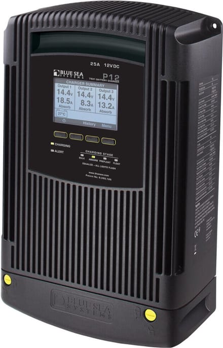Blue Sea Systems P12 Acculader 12V 25A