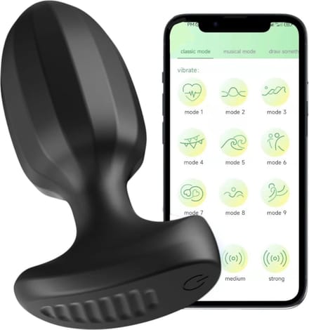 Power Escorts App Controled Plug - Silicone