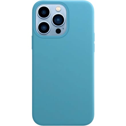 iPhone 13 Pro Siliconen Back Cover - Blauw