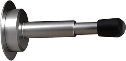 Verstelbare Deurstopper: Wandbescherming Zonder Boren Met Solide Metalen Constructie
