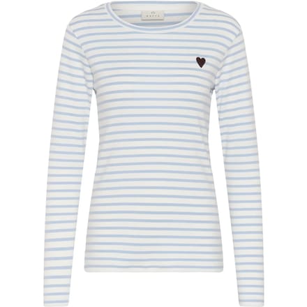 Dames-T-shirt met lange mouwen KAFFE Liddy