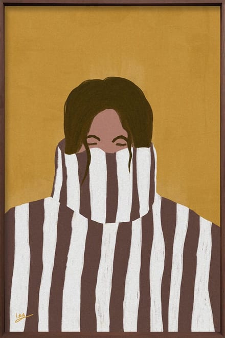 Beneath the pattern - 80x120 cm