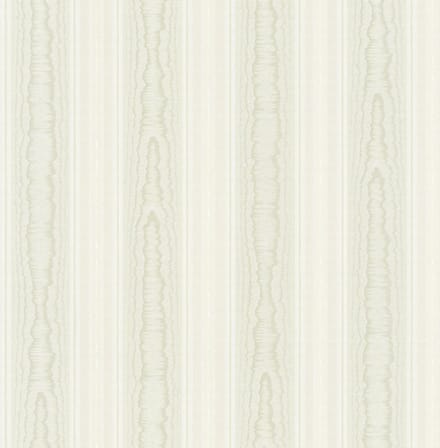 Strepen behang Profhome 765871-GU vinylbehang licht gestructureerd met strepen mat groen wit 5,33 m2