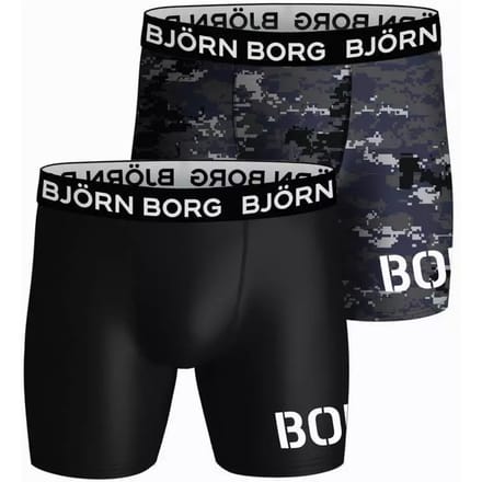 Björn Borg - Heren Onderbroeken 2-Pack Performance Boxers - Multi - Maat S