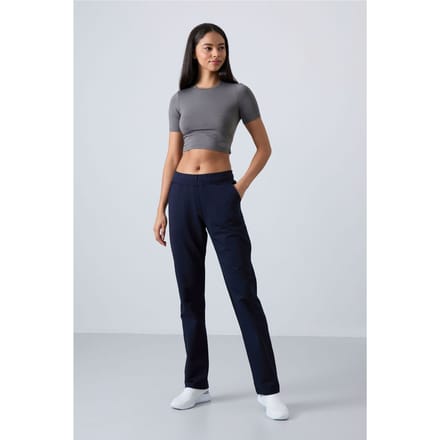 Hoge Taille Rechtonde Sweatpants