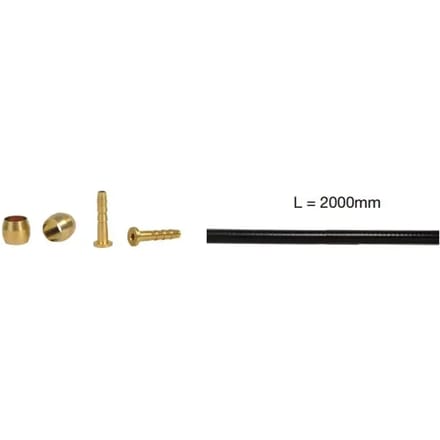 Elvedes Shimano Sm-bh59 Hydrauliek Slangset Goud