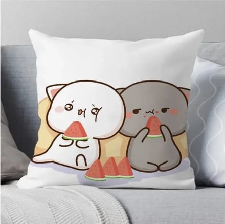 Velvet Cuddle Cats Collection kussenhoes - 45x45 cm