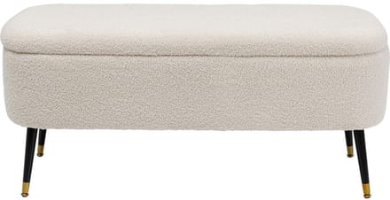 Opbergbank Rico creme Kare Design