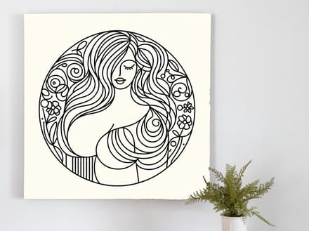 Kunstprint | Wanddecoratie | Forex | 80 × 80 cm