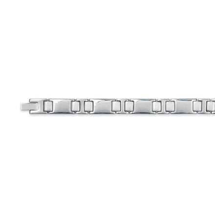 Slate - Stalen schakelarmband 21 cm - Fantasieschakel