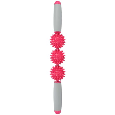 3 Ballen Spier Massage Roller Yoga Stok Lichaamsmassage Ontspanning Spier Roller StokZwart rozerode kleur