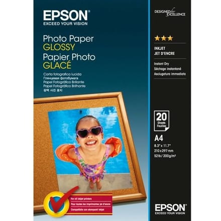 Epson S0425358 Glossy A4 (20 vel) Fotopapier