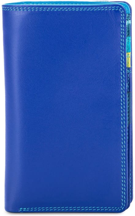 Mywalit Portemonnee RFID-bescherming Leder 8 cm - Unisex - Staand formaat - seascape