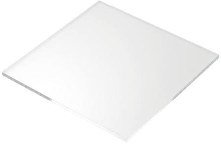 Acryl Kunststof Vel - Plastic Plaat - Hobby Projecten - Gegoten Kwaliteit - 3mm Dikte - Helder