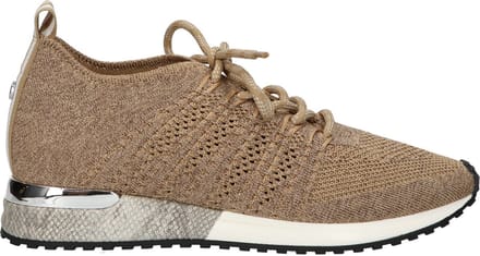 La Strada Sneaker Goud Knitted - Damesschoenen - Maat - 40