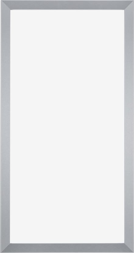 Fotolijst 20x40 cm - MDF - Zilver Glans - Cork