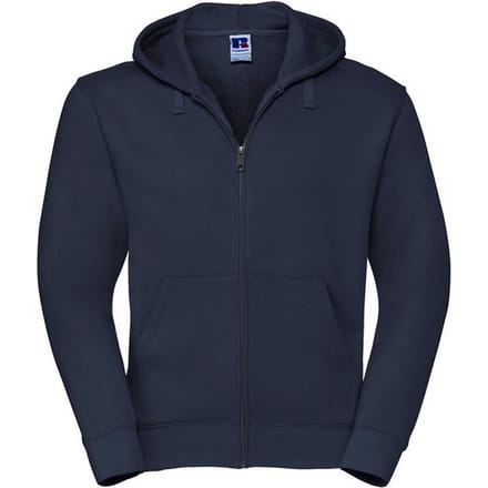 Russell Heren Authentic Full Zip Hoodie (Franse marine)