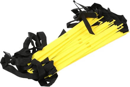 Agility Ladder - Speed Rope - Sport Training - Vaste Treden - 6 Meter - Geel
