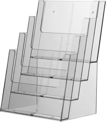 Folderhouder A4 Universum 4-vaks