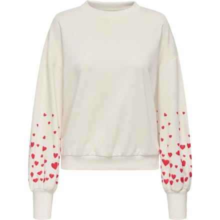 ONLY - ONLBROOKE L/S O-NECK FLOWER SWT NOOS - Dames - Sweaters