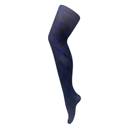 1 Pack Dames Gekleurde 80 Denier Opaak Patroon Zachte Panty’s